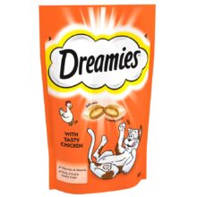 DREAMIES Chicken Cat Treats | تشویقی گربه با طعم مرغ دریمیز