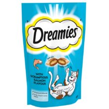 تشویقی گربه با طعم ماهی سالمون DREAMIES™