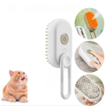 Pet MASSAGE Brush - برس بخار سگ و گربه، کاهش ریزش مو، ماساژ آرامش‌بخش