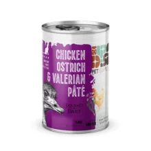 کنسرو پته گربه دی‌پی‌اس با طعم مرغ، شترمرغ و سنبل‌الطیب 430 گرمی