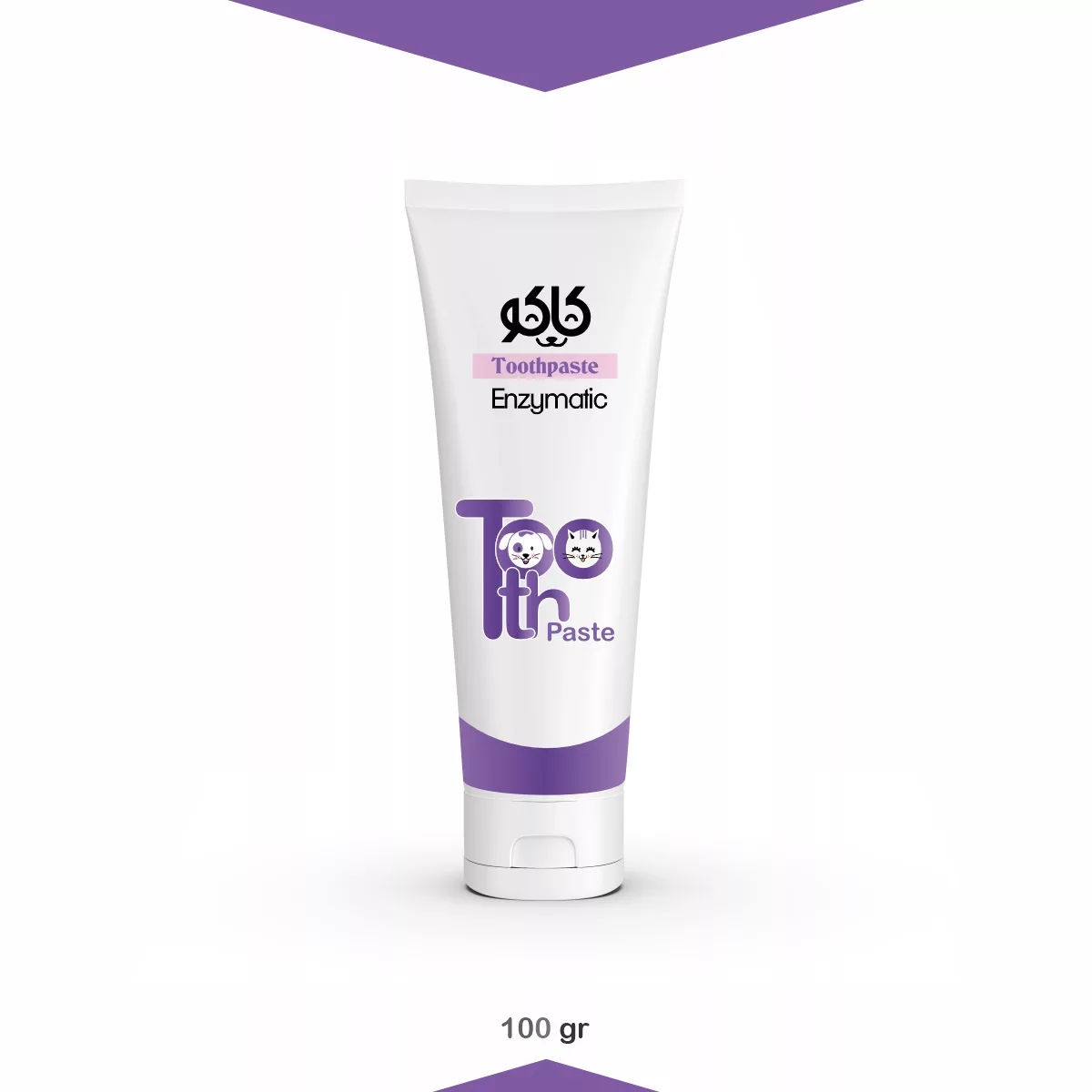 TOOTH-PASTE کاکو خمیر دندان آنزیمی سگ و گربه کاکو