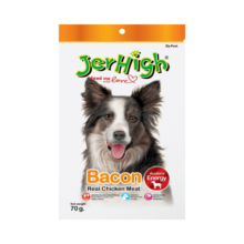 تشویقی سگ جرهای مدل بیکن با طعم مرغ – JerHigh Chicken Bacon Dog Treat