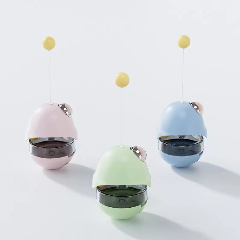 alt="اسباببازی تعادلی گربه با کتنیپ مدل Mint Ball Tumbler"