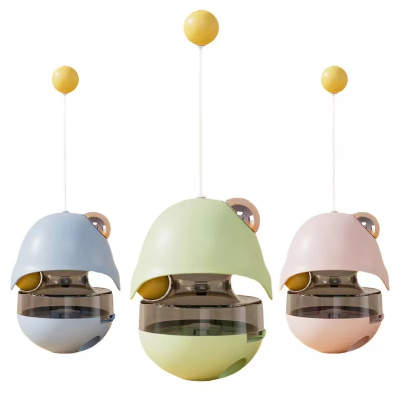 alt="اسباببازی تعادلی گربه با کتنیپ مدل Mint Ball Tumbler"