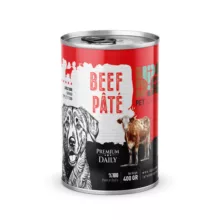 کنسرو پریمیوم پته سگ بالغ دی‌پی‌اس با گوشت خالص – 430 گرم