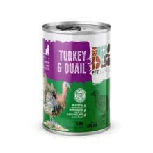 کنسرو نچرال گربه دی‌پی‌اس طعم بوقلمون و بلدرچین 430 گرمی