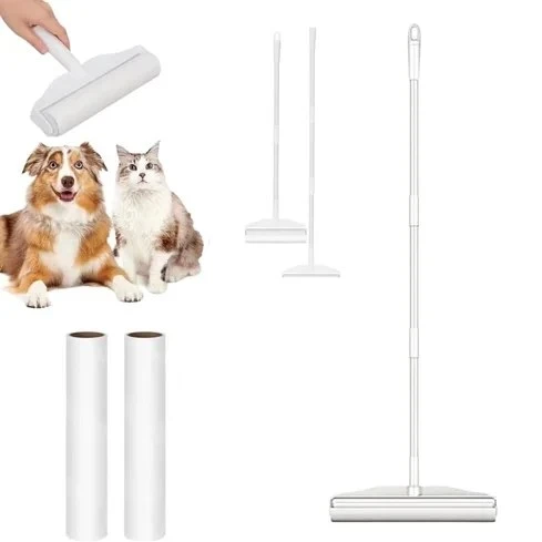 پرزگیر تلسکوپی دسته بلند پریکوهوم Prico Home با عرض 19 سانت و رول یدک