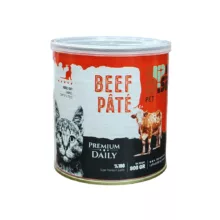 کنسرو پته پرمیوم گربه بالغ دی‌پی‌اس با گوشت خالص وزن 800 گرم