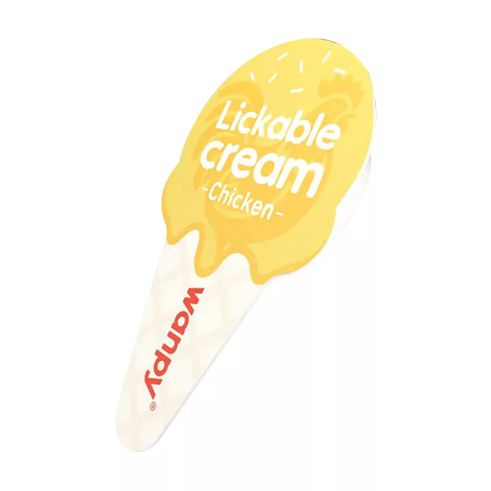 بستنی قاشقی گربه ونپی طعم ماهی سالمون 16 گرمی