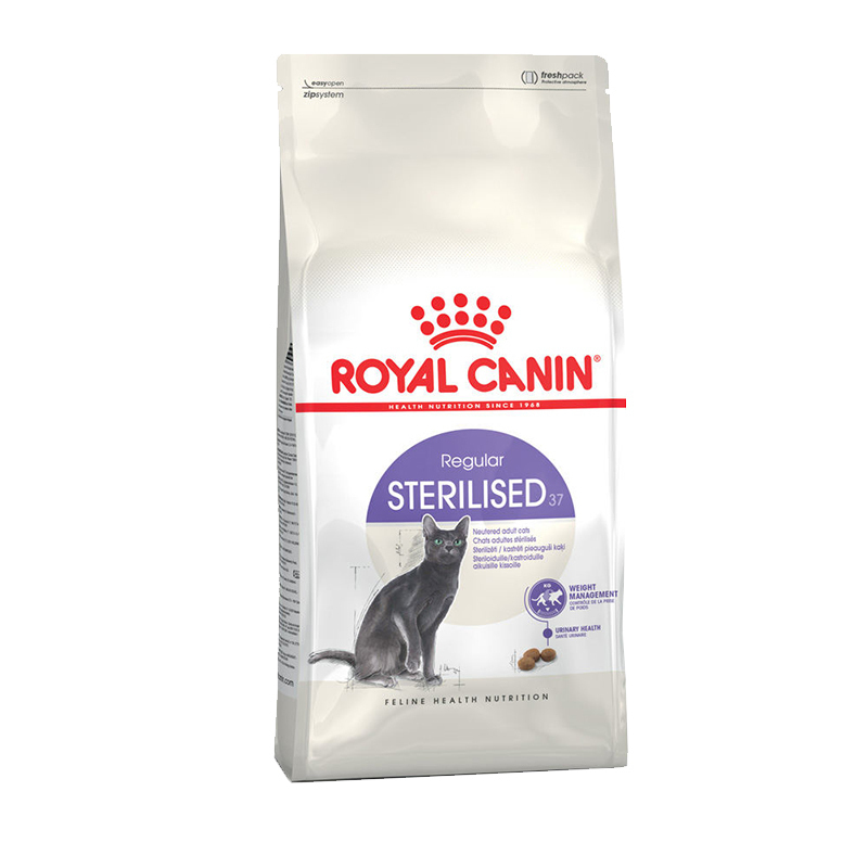 غذای خشک گربه عقیم شده رویال کنین Royal Canin Regular Sterilised وزن 2کیلوگرم